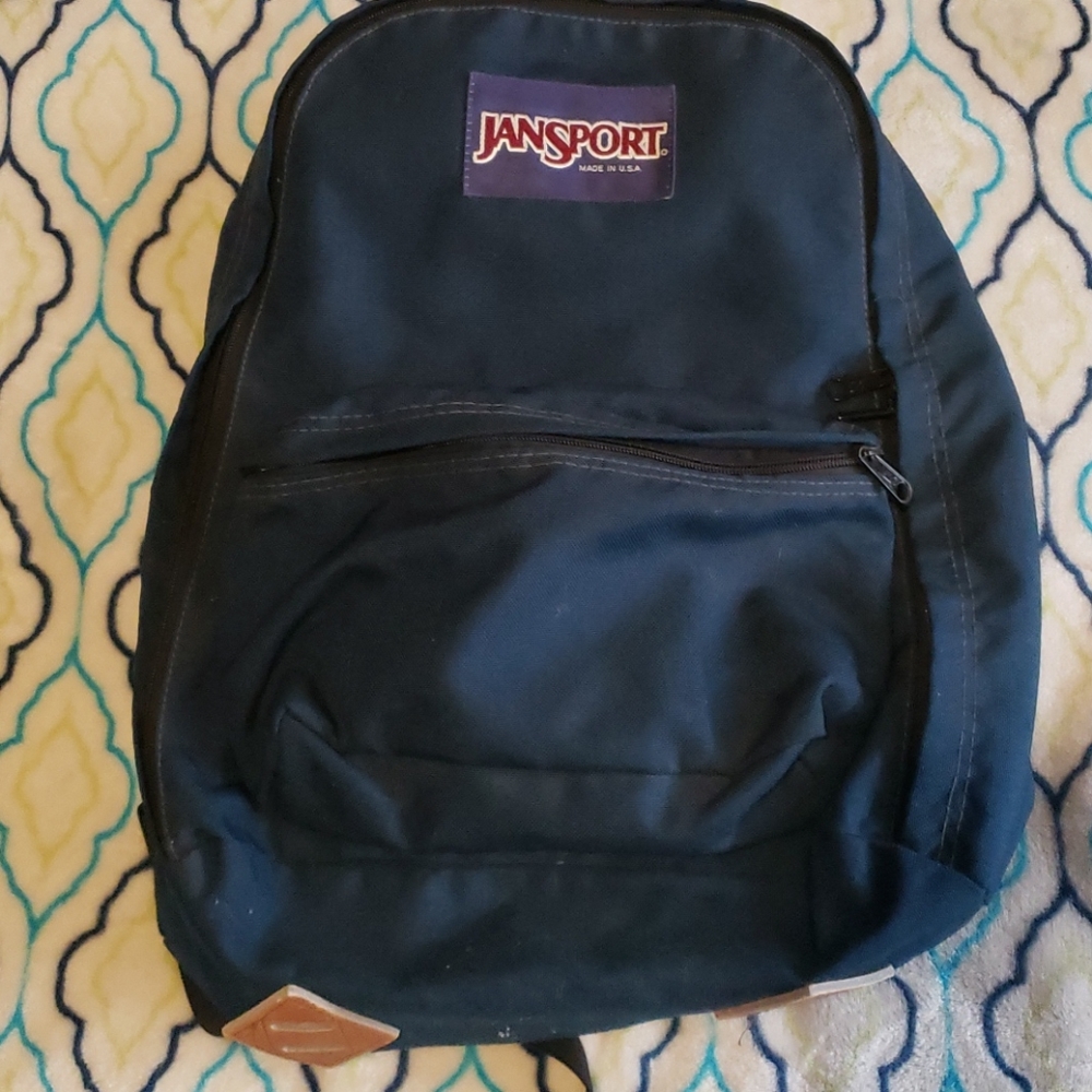 Jansport blue rugged backpack